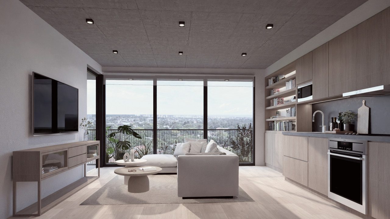 DEPARTAMENTO 2 AMBIENTES EN VENTA, MUÑIZ, SAN MIGUEL, DOM CONESA. en obra.