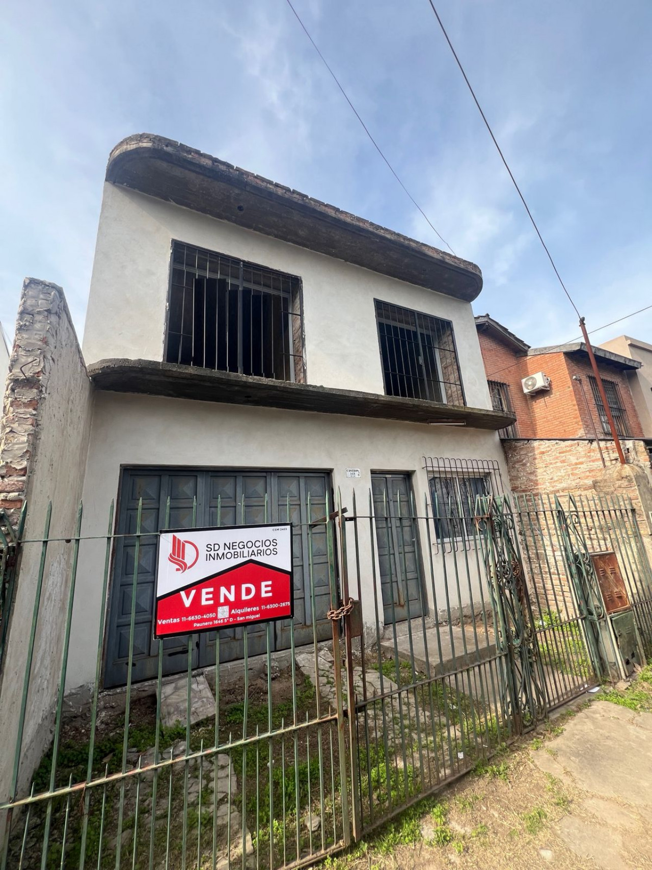 CASA A TERMINAR EN MUÑIZ